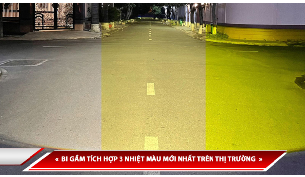 BI GẦM TÍCH HỢP 3 NHIỆT MÀU MỚI NHẤT TRÊN THỊ TRƯỜNG